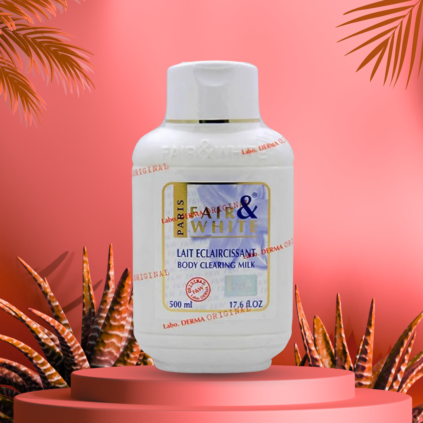 Fair & White Original Body Clearing Milk – Brightening & Even-Tone Lotion (500 ml)