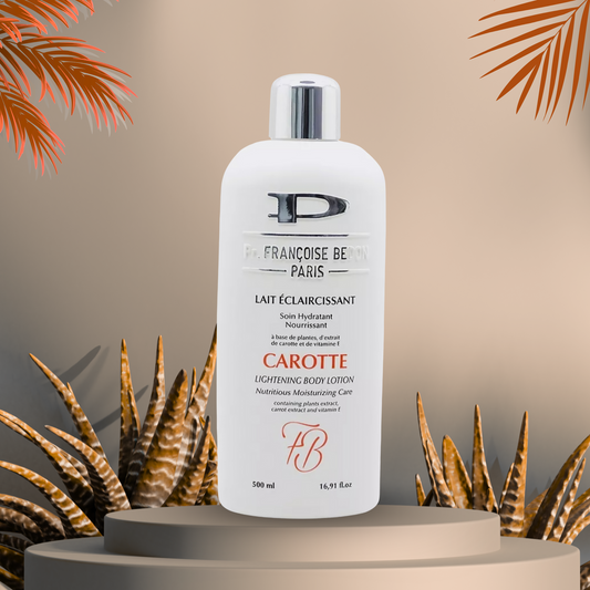 Françoise Bedon Carrot Lightening Body Lotion – Brightening Moisture, 500 ml