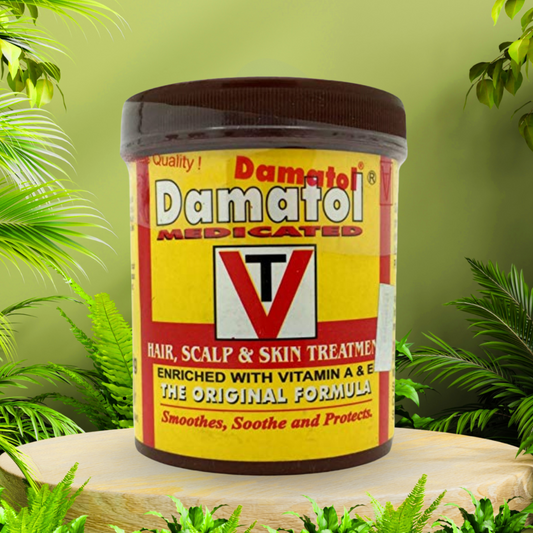 Damatol Medicated Treatment – Hair, Scalp & Skin Relief with Vitamins A & E (Original Formula)