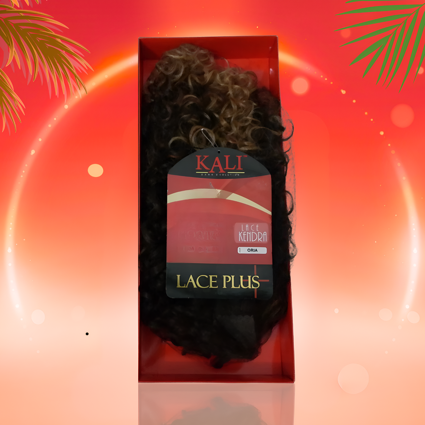 Kali Lace Plus Wig – Oria Style – Curly Ombre Look